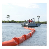 Barrières flottantes gonflables : Nouveau barrage de confinement d'hydrocarbures pour lacs et rivières, idéal pour les applications marines avec mousse de barrière flottante
