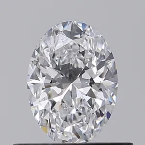 0.50 कैरेट का ढीला हीरा Vvs1 स्पष्टता अच्छी गुणवत्ता वाला आधा कैरेट डी रंग हीरा थोक मूल्य hpht प्रयोगशाला उगाई हुई अंडाकार कट हीरा