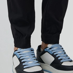 Pantalon chino slim pour homme en coton stretch avec braguette zippée et poches inclinées pour bureau pantalon pour homme lavé - Product Image 6