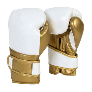 Guantes de Boxeo Profesionales de Alta Calidad con Logotipo Personalizado, Cómodos, de Cuero, para Entrenamiento, Equipo de Artes Marciales al por Mayor - Product Image 5