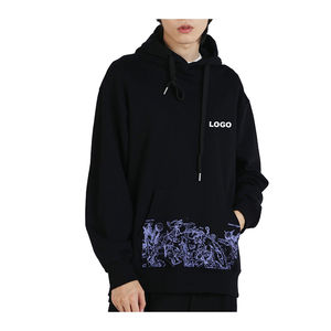 Sudaderas con capucha sólidas para hombre 100% de punto de algodón para la temporada de otoño - Product Image 6