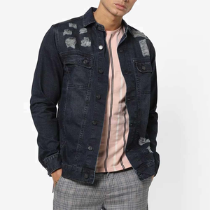 Chaqueta Vaquera Premium para Hombre, Tela de Algodón de Alta Calidad para el Mercado de EE. UU. y Europa, Chaqueta Vaquera Clásica para Hombre con Costuras Duraderas - Product Image 2