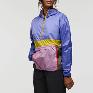 Logo personnalisé veste coupe-vent pour femmes robuste coupe ajustée longue longueur taille XL tissu imprimé toutes les tailles disponibles - Product Image 1