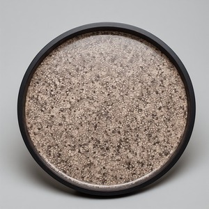 แผ่นที่ชาร์จเหล็กสีขาวมีฝ้าผิวสัมผัสเหมือนเมฆดีไซน์อาร์ตเดคโคแบบหยาบสำหรับงานแต่งงานที่เงียบสงบโต๊ะรับประทานอาหารอย่างเป็นทางการ - Product Image 4