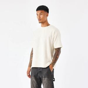 เสื้อยืดผู้ชายสไตล์วินเทจ ดีไซน์ใหม่ ลำลอง ใส่สบาย ทรงฮิปฮอป แขนสั้น ไหล่ตก ทรงปกติ สำหรับฤดูร้อน - Product Image 6