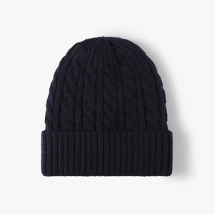 Best Selling Winter Knitted Wool Beanies <b>Cap</b> for Sale Premium Quality Thick Warm Outdoor Cheap Price Beanie <b>Cap</b> 2025 - Product Image 5