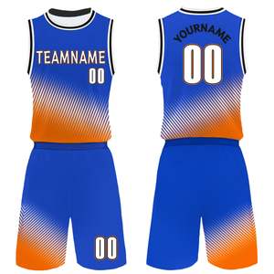 Uniforme de Baloncesto Estampado de Talla Grande de Primera Calidad, Absorbente de Humedad y Transpirable, Colores Personalizables, 100% Poliéster, Precio - Product Image 2