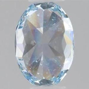 Diamante Cultivado en Laboratorio con Certificación IGI, Corte Ovalado de 2.00CT, Color Azul Fantasía, Claridad VS1, Piedra Preciosa Suelta, Precio de Fábrica al por Mayor - Product Image 1