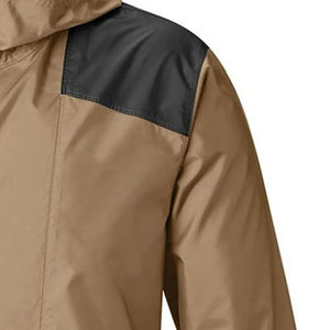 Chaqueta cortavientos para hombre, colores contrastantes, cremallera con capucha, ropa deportiva ligera, ropa de calle, chaqueta personalizada para exteriores al por mayor - Product Image 4