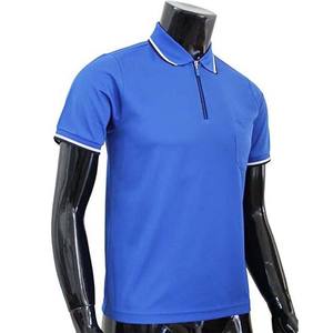 Fabricant de polos à demi-zip personnalisés, vente en gros de polos de golf à manches courtes - Product Image 3