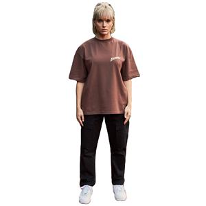 เสื้อยืดผ้าฝ้ายพิมพ์ลายน้ำหนักมากสำหรับผู้ชายเสื้อยืดไหล่ตกไซส์ใหญ่พิเศษ - Product Image 5