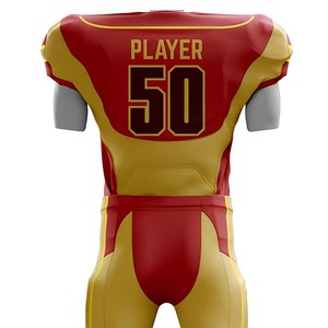 Nouveauté, uniformes de football américain multi-designs, 100% polyester, pour adultes, légers, respirants, service OEM - Product Image 6