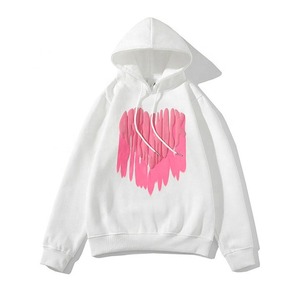 Sudaderas con capucha con estampado de soplo transpirable e impermeable de 100% algodón para hombre de invierno con logotipo personalizado - Product Image 1