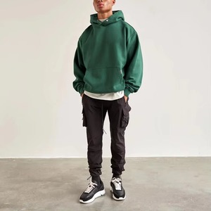 Sudadera con Capucha de Forro Polar para Hombre, 100% Algodón, de Primera Calidad, Diseño Transpirable, Estampado Sólido, Ropa Casual para Adultos, Personalizable, de Secado Rápido - Product Image 3