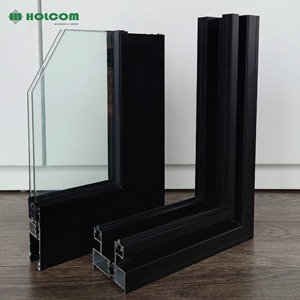 Fenêtres en alliage d'aluminium à suspension unique Extérieur résistant aux ouragans Coulissant Pliant Styles ouverts Conforme à 2047 Fibre de verre verticale - Product Image 5