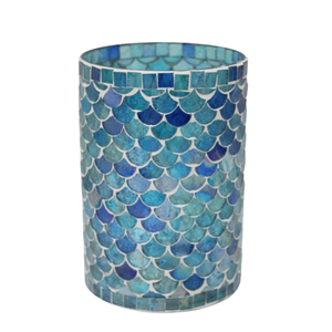 Bougeoir votif en verre et fer de taille moyenne bougeoir en laiton pour la maison hôtels et décoration de Noël - Product Image 3