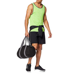 <b>Men</b> Sleeveless <b>Gym</b> Tank Top Green Heather Quick Dry Training Shirt Workout Sports <b>Vest</b> Lightweight - Product Image 6
