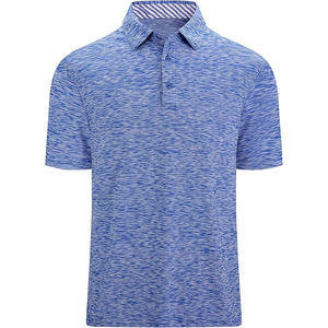 Polos de manga corta para hombre, ajustados para hombre, Polo de ajuste seco con cuello, con poliéster 100% de alta calidad y de primera calidad - Product Image 1