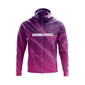 Sweat à capuche d'hiver pour homme, personnalisable avec un MOQ faible, design OEM, meilleur prix, sweat à capuche uni en sublimation - Product Image 1