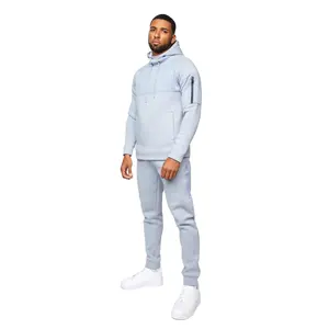 Private Label Blank Sweat Suit Track Men Plain Tracksuit Custom Sweatsuit with Logo Outfits Summer Two 2 Piece Short Set for Men
