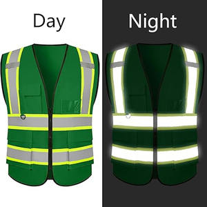 Gilet haute visibilité pour hommes à prix ajustable, designs entièrement personnalisés, tendance, meilleur matériau respirant, gilet haute visibilité de qualité supérieure - Product Image 6
