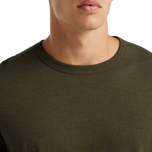 Camiseta Básica de Algodón Lisa para Hombre, Camiseta Esencial Suave y Ligera - Product Image 5