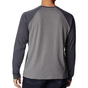 Nueva Camiseta de Manga Larga con Cuello Redondo Raglán para Hombre, Personalizada, de Alta Calidad, 100% Algodón TEXLERA, Venta al Por Mayor 2026 - Product Image 2