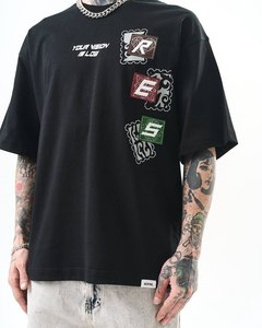 เสื้อยืดผู้ชายทรงสลิมฟิตผ้าฝ้าย100% คอกลมพิมพ์ลายออกแบบได้ตามต้องการ - Product Image 1