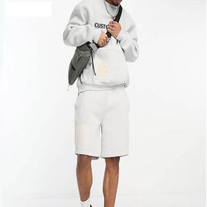 เสื้อสเวตเชิ้ตสำหรับผู้ชายคอกลม400ผ้าฝ้าย100% ตามสั่ง - Product Image 1