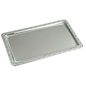 Bandeja DE SERVICIO DE METAL hecha a mano duradera con acabado atemporal, perfecta para mejorar la estética del comedor y la presentación de la cocina - Product Image 6