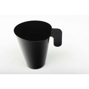 Tazas de Cappuccino Negras de PS, Paquete de 12, B2B - Product Image 2