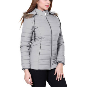 Chaqueta Acolchada Impermeable y Transpirable de Lona para Mujer, Estilo Urbano, con Capucha, Moda de Invierno 2026, con Relleno de Poliéster - Product Image 5