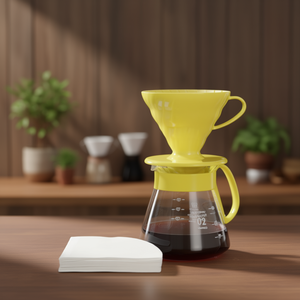 เครื่องชงกาแฟแบบกรองแก้ว HARIO สีเหลือง ขนาด 02 - Product Image 3