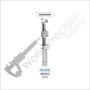 Retenedor Universal de Matriz Tofflemire de Acero Inoxidable, Instrumento Dental Restaurador para Rellenos de Amalgama y Composite - Product Image 5