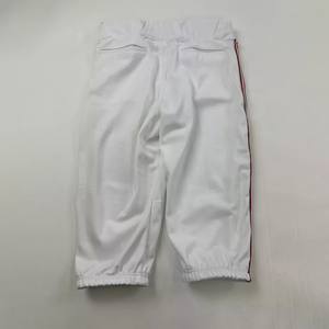 Pantalones cortos deportivos de talla grande de alta calidad para hombres jóvenes Pantalones de béisbol transpirables cosidos con nombre de logotipo personalizado con estilo impreso - Product Image 5