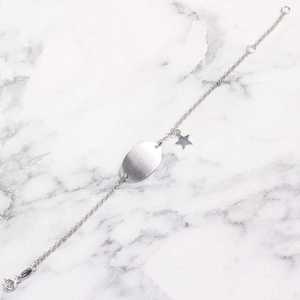 กำไลเงิน925 & สร้อยข้อมือนำโชคแฟชั่นรูปดาว - Product Image 1