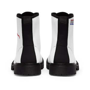 Men's Breathable <b>Canvas</b> Boots in Shades of Color 'Running Man' Design - Product Image 5