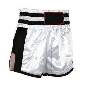 Short Muay Thai pour hommes de haute qualité 100% Polyester vêtements d'entraînement décontractés respirant et écologique motif solide Offre Spéciale - Product Image 1