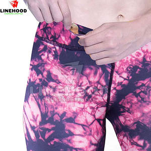 Leggings de fitness taille moyenne Scrunch Butt pour femmes de haute qualité avec fermeture à la taille élastique pantalon à motif solide - Product Image 3
