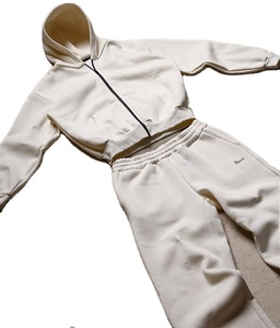 Custom Logo Oversized Tracksuit Set Hoodie and Jogger <b>Pants</b> Streetwear Casual Gym Fitness Wear For Bulk Order - Product Image 6