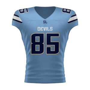 2025 a 2026 Top nuevo mejor precio de fábrica al por mayor personalizado sublimado camisetas de fútbol americano para hombres - Product Image 1