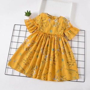 Mini vestido transpirable ecológico de verano de talla grande de diseño único para niñas de 6 a 11 años, fiesta sostenible al por mayor para mujeres - Product Image 4
