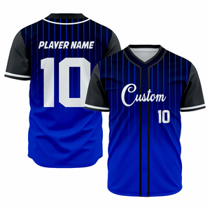 Maillot de baseball pour homme - Doux, respirant, 100% polyester, évacuation de l'humidité et séchage rapide, grande taille pour les jeux en plein air, les séances d'entraînement - Product Image 6