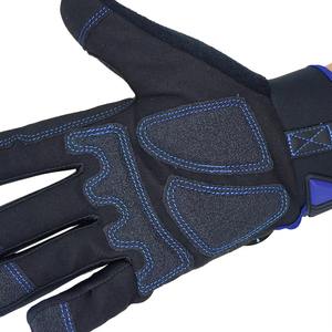 Venta al por mayor de guantes de protección de trabajo antiimpacto TPR, guantes de trabajo resistentes a cortes industriales Kong - Product Image 6