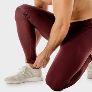 Sports Pants Digital Printing Gym Wear Quick Dry Workout Compression Tights Mens Casual Solid Athletic Leggings - Product Image 5