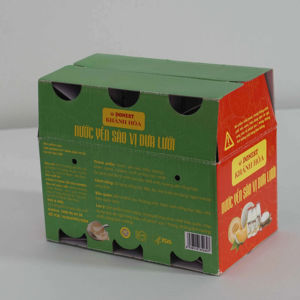 Inserto para Caja de Cartón para Bebidas Bird Nest, Materiales Reciclados Ecológicos Comerciales, Proveedor Vietnamita de Cajas de Papel Personalizadas OEM ODM - Product Image 2