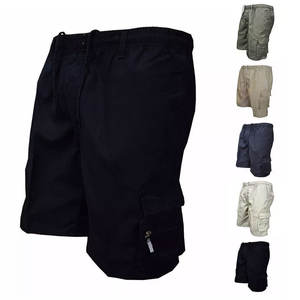 Shorts pour hommes Stretch Outdoor Cargo Shorts Wear Multi Pocket Taille élastiquée Plain Casual Sport Shorts pour hommes - Product Image 2