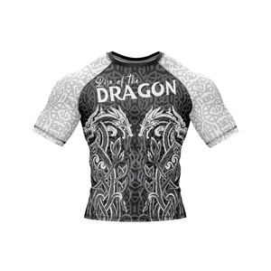 Nouveaux rashguards de haute qualité à manches courtes pour hommes, fabrication sur mesure, rashguards de performance personnalisés - Product Image 4