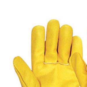 Gants de travail en cuir de paume simple épais pour les travaux industriels, gants de travail renforcés, gants de sécurité - Product Image 4
