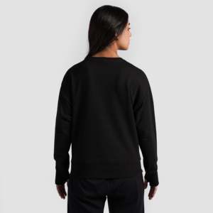 Sweat-shirt à capuche court surdimensionné en maille de soie respirante pour femme, motif brodé 3D, idéal pour le style quotidien d'automne - Product Image 2